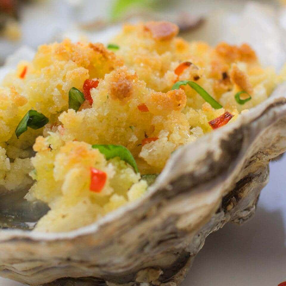  oyster au gratin