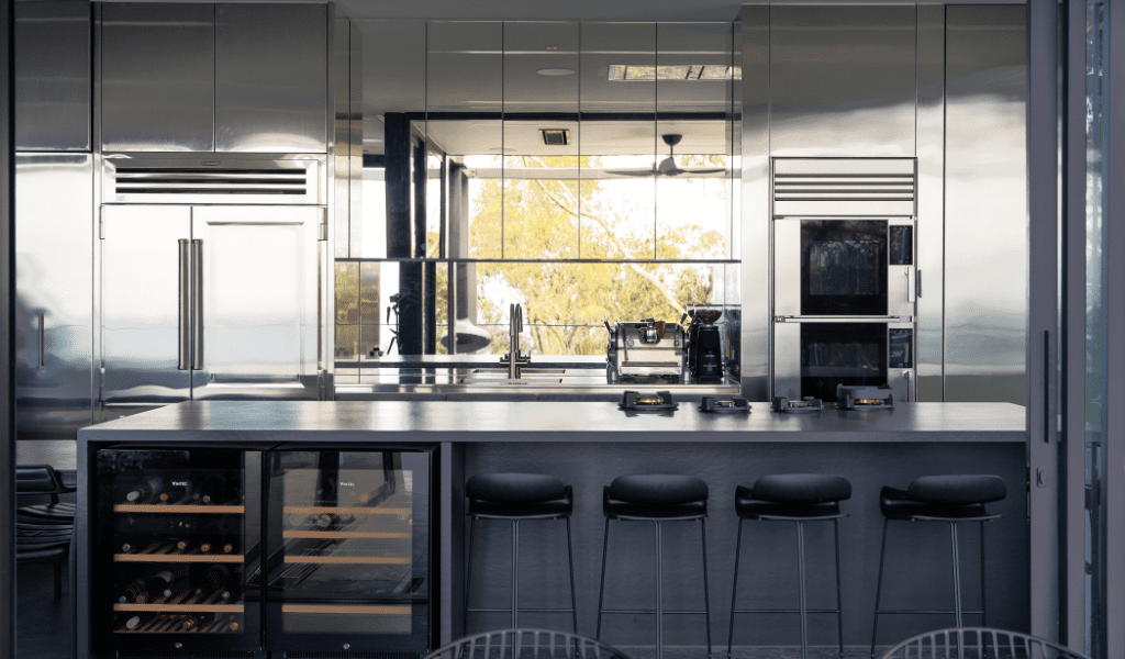 Coolatai House's open kitchen featuring Unox Casa's Model 1